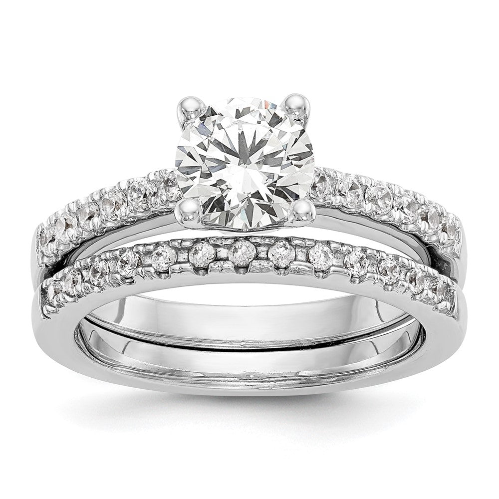 True Origin Lab Grown Diamond VS+ F+ Semi-Mount Round Engagement Ring