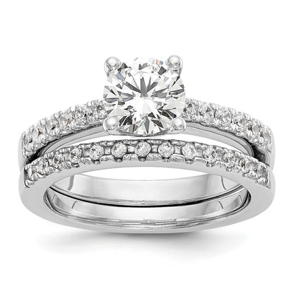 True Origin Lab Grown Diamond VS+ F+ Semi-Mount Round Engagement Ring