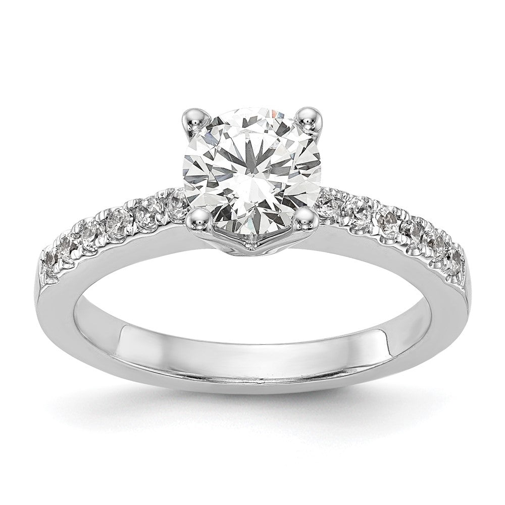 True Origin Lab Grown Diamond VS+ F+ Semi-Mount Round Engagement Ring