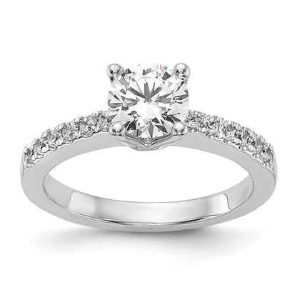 True Origin Lab Grown Diamond VS+ F+ Semi-Mount Round Engagement Ring