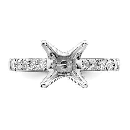 True Origin Lab Grown Diamond VS+ F+ Semi-Mount Round Engagement Ring