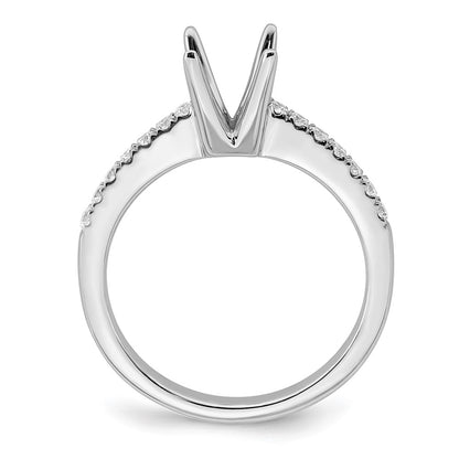 True Origin Lab Grown Diamond VS+ F+ Semi-Mount Oval Engagement Ring