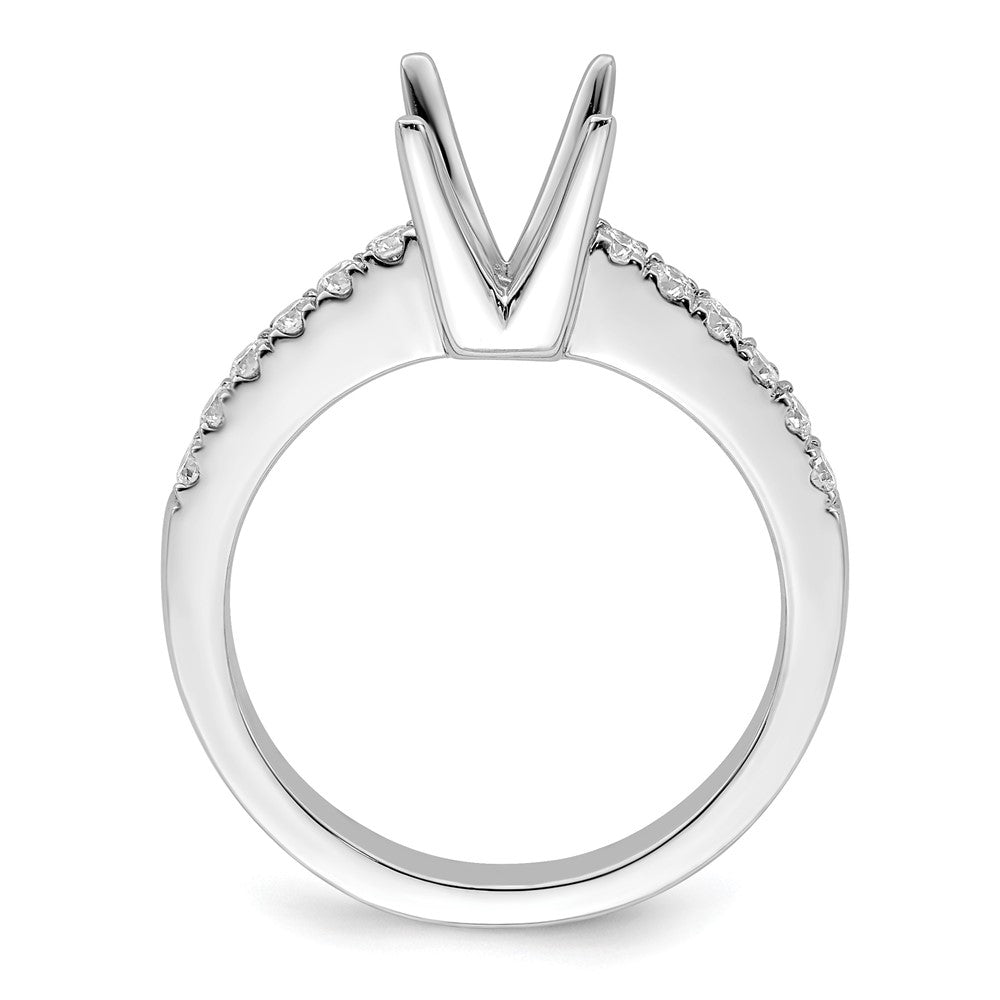 True Origin Lab Grown Diamond VS+ F+ Semi-Mount Oval Engagement Ring