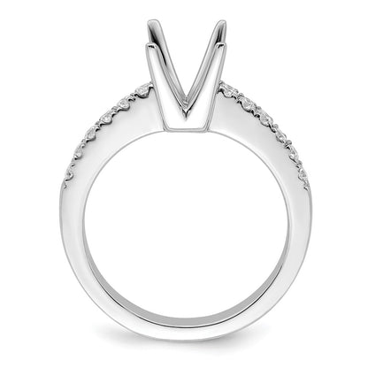 True Origin Lab Grown Diamond VS+ F+ Semi-Mount Oval Engagement Ring