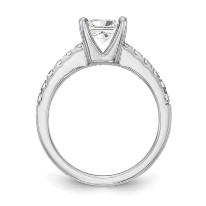 True Origin Lab Grown Diamond VS+ F+ Semi-Mount Princess Engagement Ring