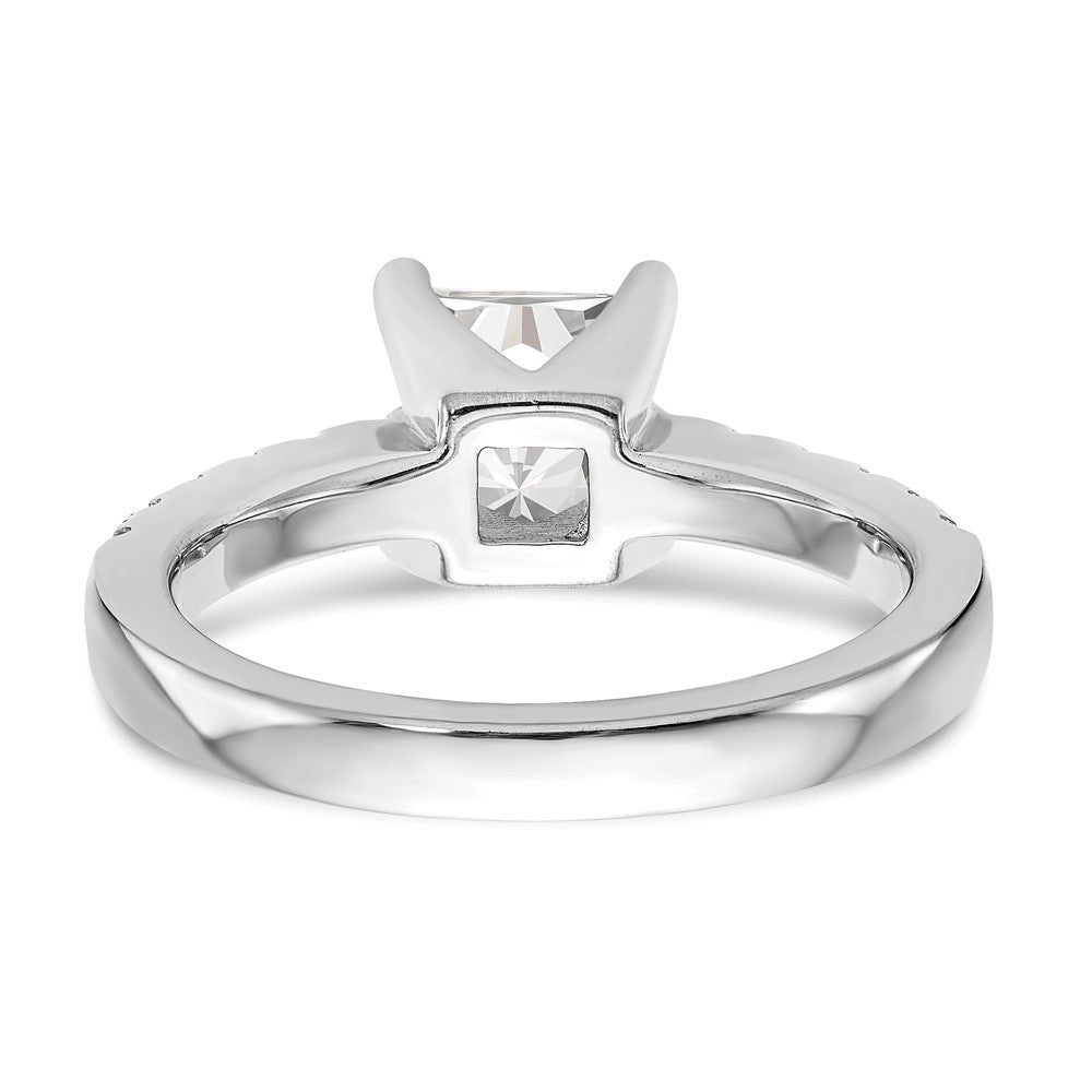 True Origin Lab Grown Diamond VS+ F+ Semi-Mount Princess Engagement Ring