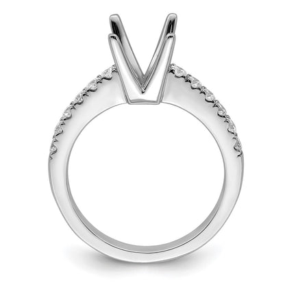 True Origin Lab Grown Diamond VS+ F+ Semi-Mount Princess Engagement Ring