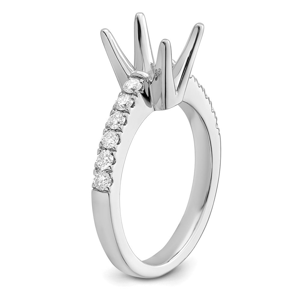 True Origin Lab Grown Diamond VS+ F+ Semi-Mount Princess Engagement Ring