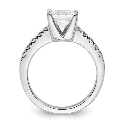 True Origin Lab Grown Diamond VS+ F+ Semi-Mount Princess Engagement Ring