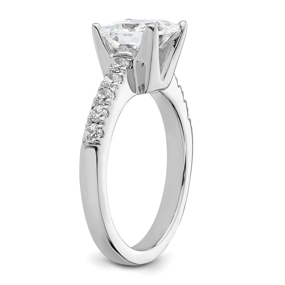 True Origin Lab Grown Diamond VS+ F+ Semi-Mount Princess Engagement Ring
