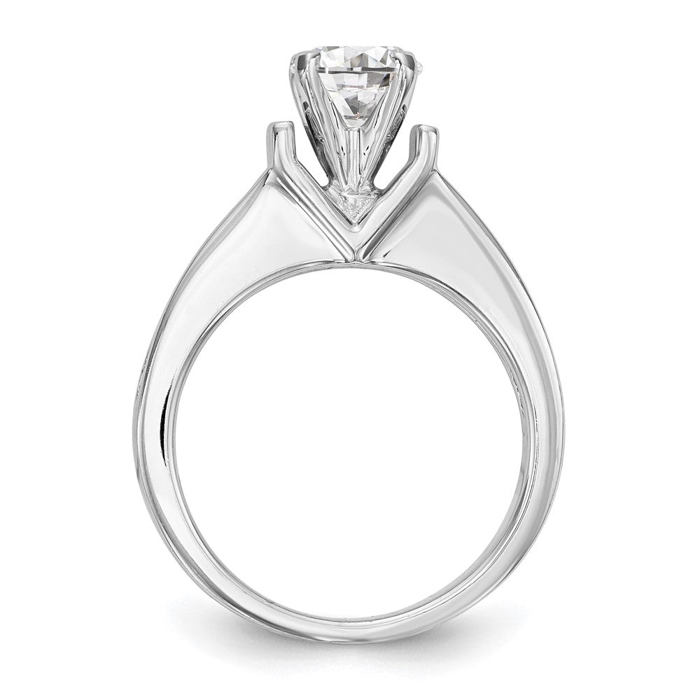 True Origin Lab Grown Diamond VS+ F+ Semi-Mount Peg Set Engagement Ring