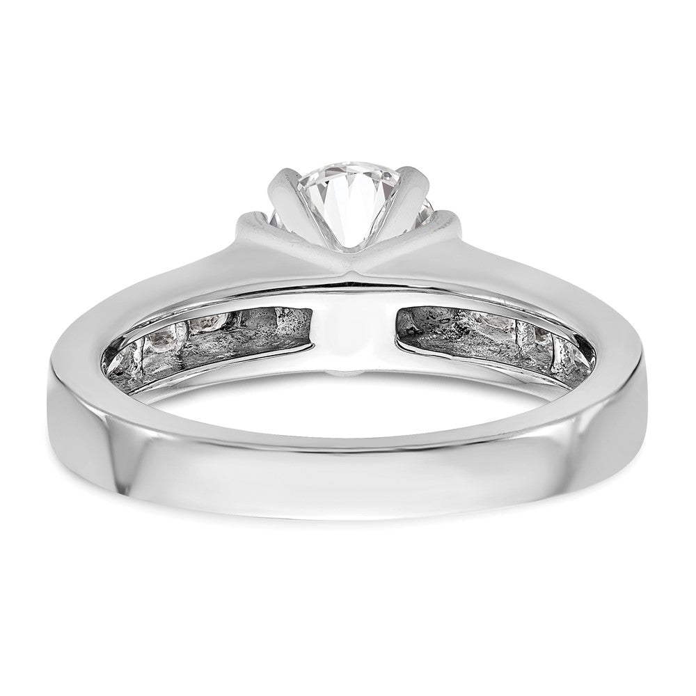 True Origin Lab Grown Diamond VS+ F+ Semi-Mount Peg Set Engagement Ring