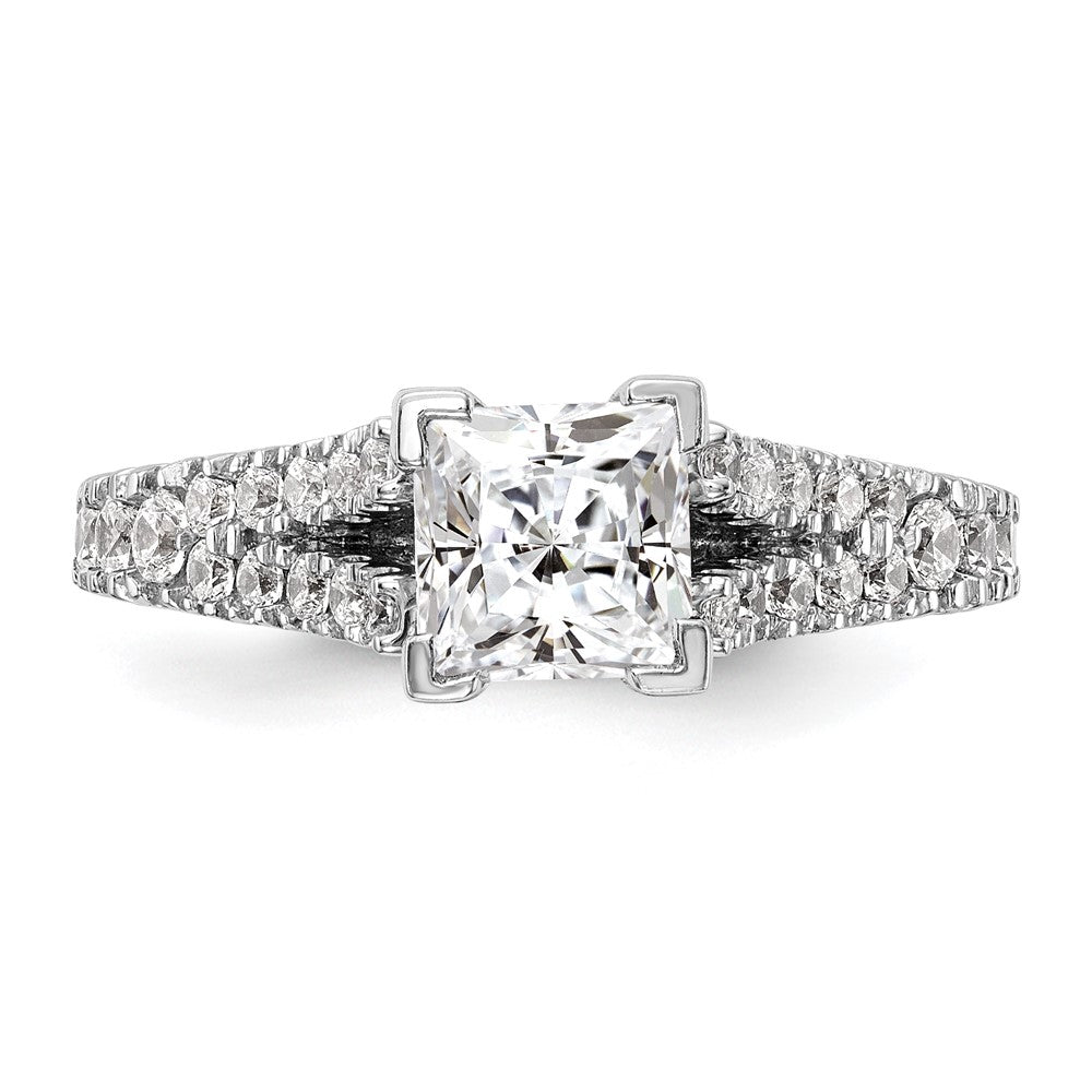True Origin Lab Grown Diamond VS+ F+ Semi-Mount Peg Set Engagement Ring