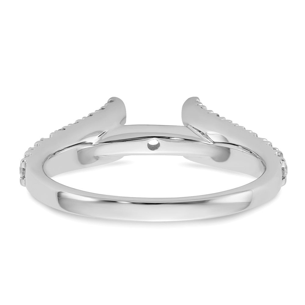 True Origin Lab Grown Diamond VS+ F+ Semi-Mount Peg Set Engagement Ring