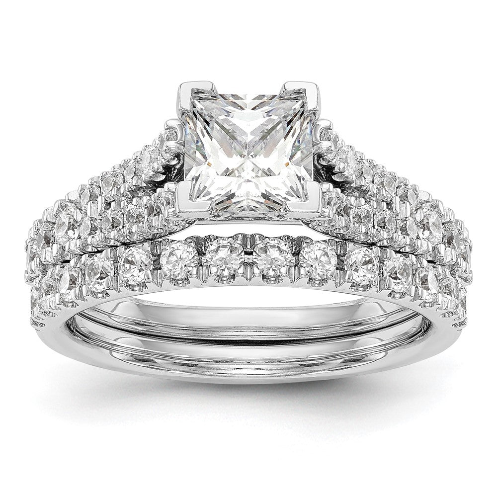 True Origin Lab Grown Diamond VS+ F+ Semi-Mount Peg Set Engagement Ring