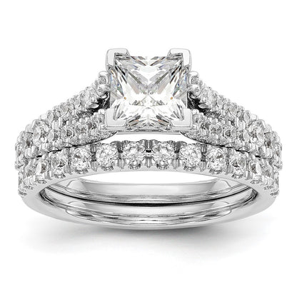 True Origin Lab Grown Diamond VS+ F+ Semi-Mount Peg Set Engagement Ring