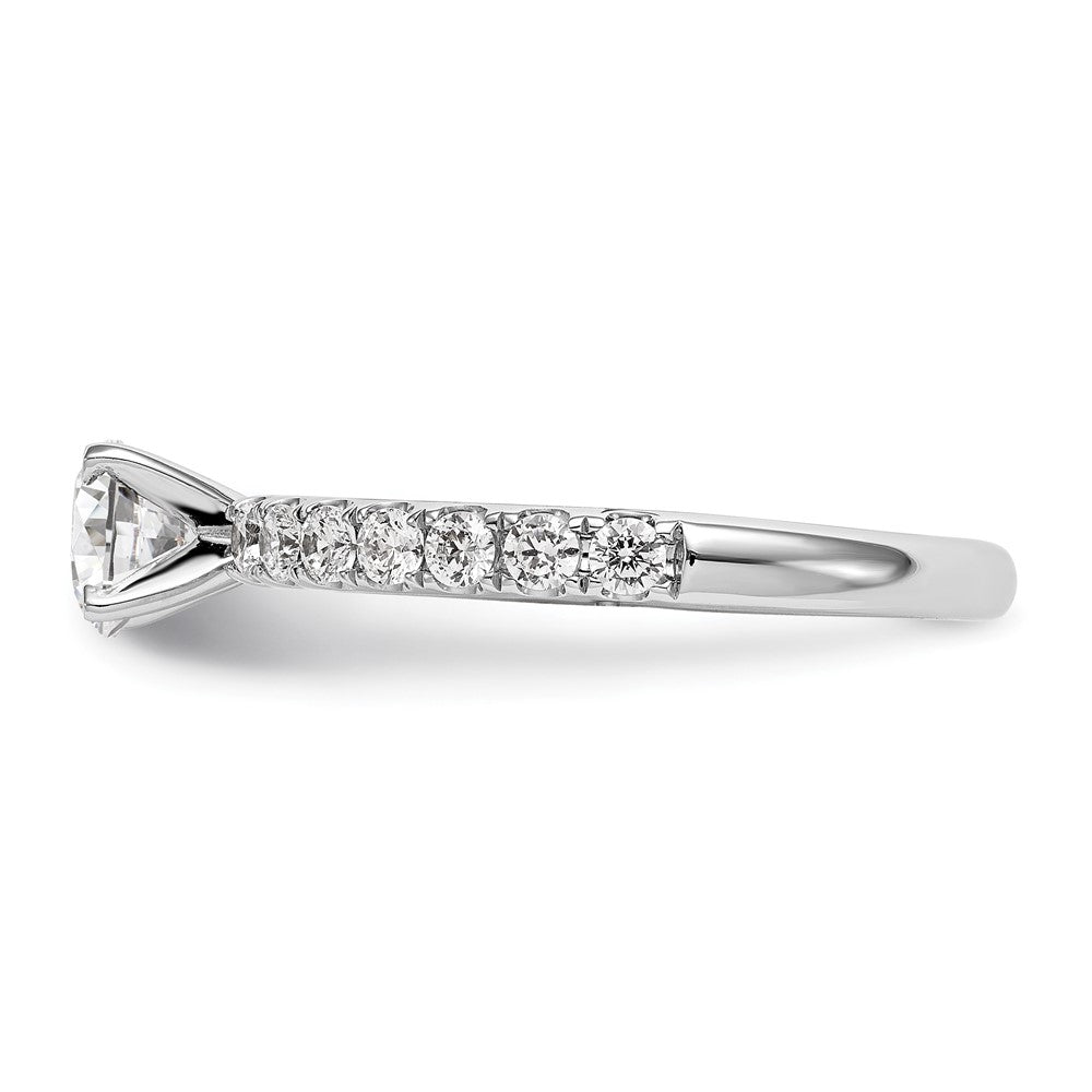 True Origin Lab Grown Diamond VS+ F+ Semi-Mount Peg Set Engagement Ring