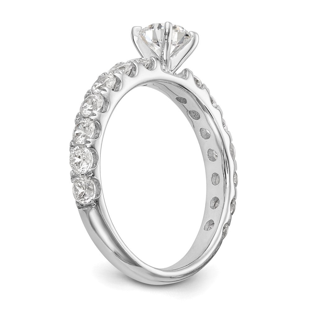 True Origin Lab Grown Diamond VS+ F+ Semi-Mount Peg Set Engagement Ring