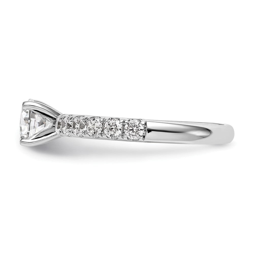 True Origin Lab Grown Diamond VS+ F+ Semi-Mount Peg Set Engagement Ring