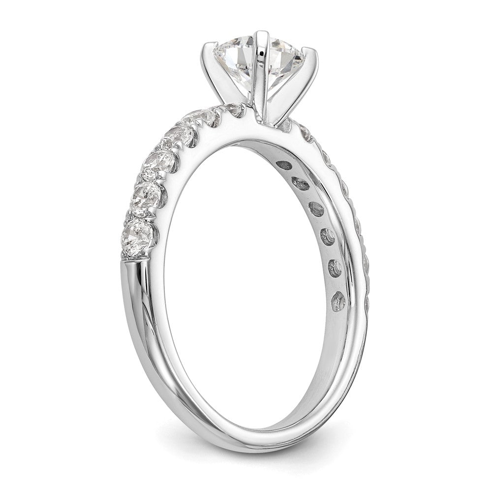 True Origin Lab Grown Diamond VS+ F+ Semi-Mount Peg Set Engagement Ring