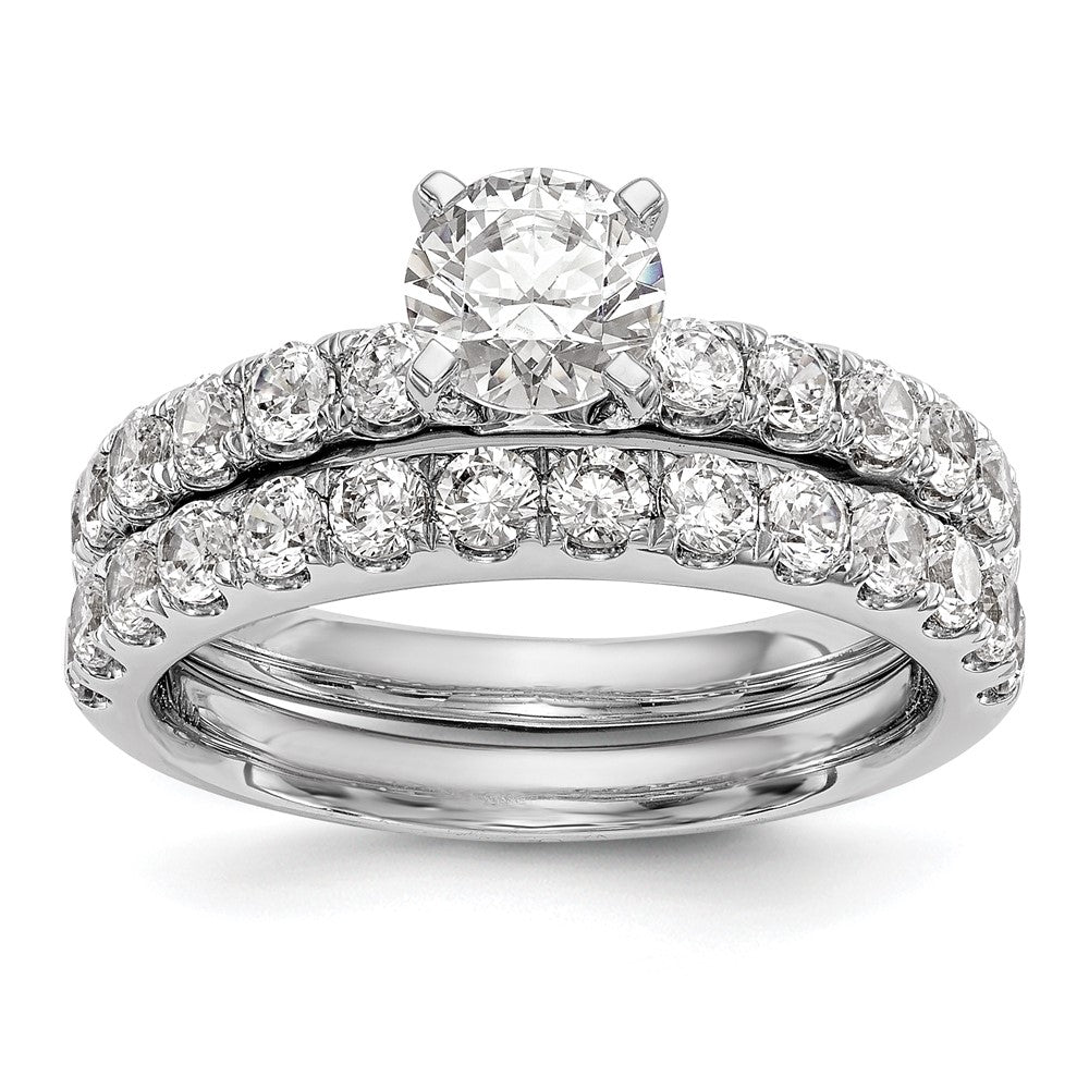 True Origin Lab Grown Diamond VS+ F+ Semi-Mount Peg Set Engagement Ring