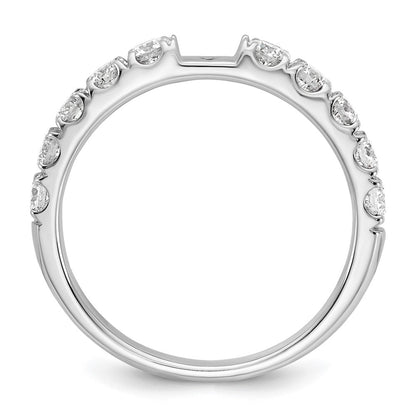 True Origin Lab Grown Diamond VS+ F+ Semi-Mount Peg Set Engagement Ring