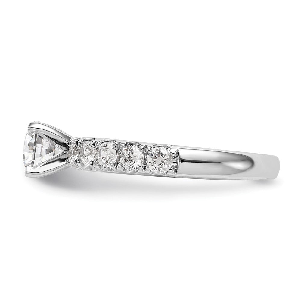 True Origin Lab Grown Diamond VS+ F+ Semi-Mount Peg Set Engagement Ring