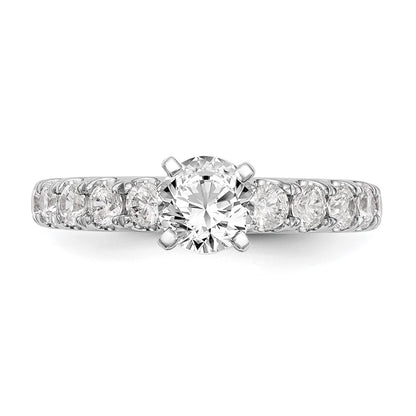 True Origin Lab Grown Diamond VS+ F+ Semi-Mount Peg Set Engagement Ring