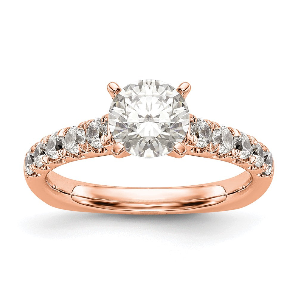 True Origin Lab Grown Diamond VS+ F+ Semi-Mount Peg Set Engagement Ring