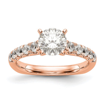True Origin Lab Grown Diamond VS+ F+ Semi-Mount Peg Set Engagement Ring