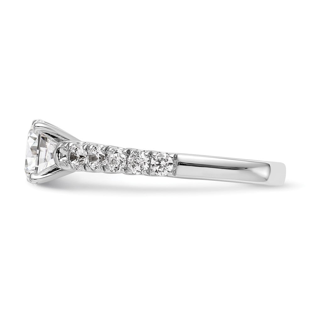 True Origin Lab Grown Diamond VS+ F+ Semi-Mount Peg Set Engagement Ring