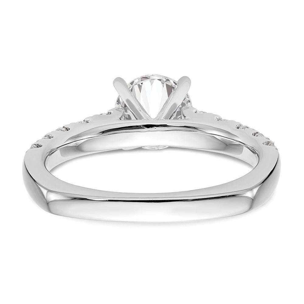 True Origin Lab Grown Diamond VS+ F+ Semi-Mount Peg Set Engagement Ring
