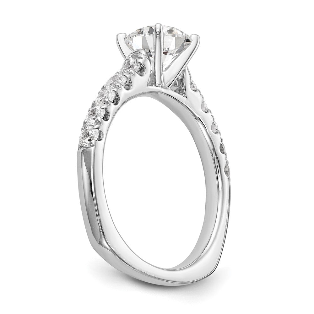 True Origin Lab Grown Diamond VS+ F+ Semi-Mount Peg Set Engagement Ring