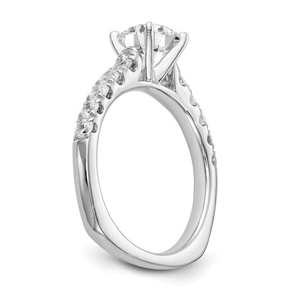 True Origin Lab Grown Diamond VS+ F+ Semi-Mount Peg Set Engagement Ring