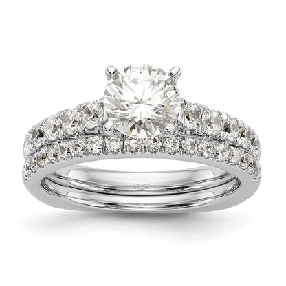True Origin Lab Grown Diamond VS+ F+ Semi-Mount Peg Set Engagement Ring