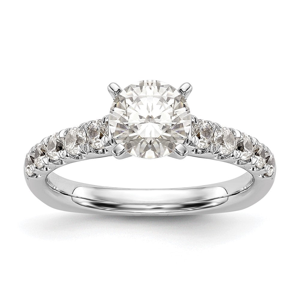 True Origin Lab Grown Diamond VS+ F+ Semi-Mount Peg Set Engagement Ring