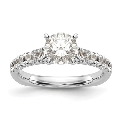 True Origin Lab Grown Diamond VS+ F+ Semi-Mount Peg Set Engagement Ring