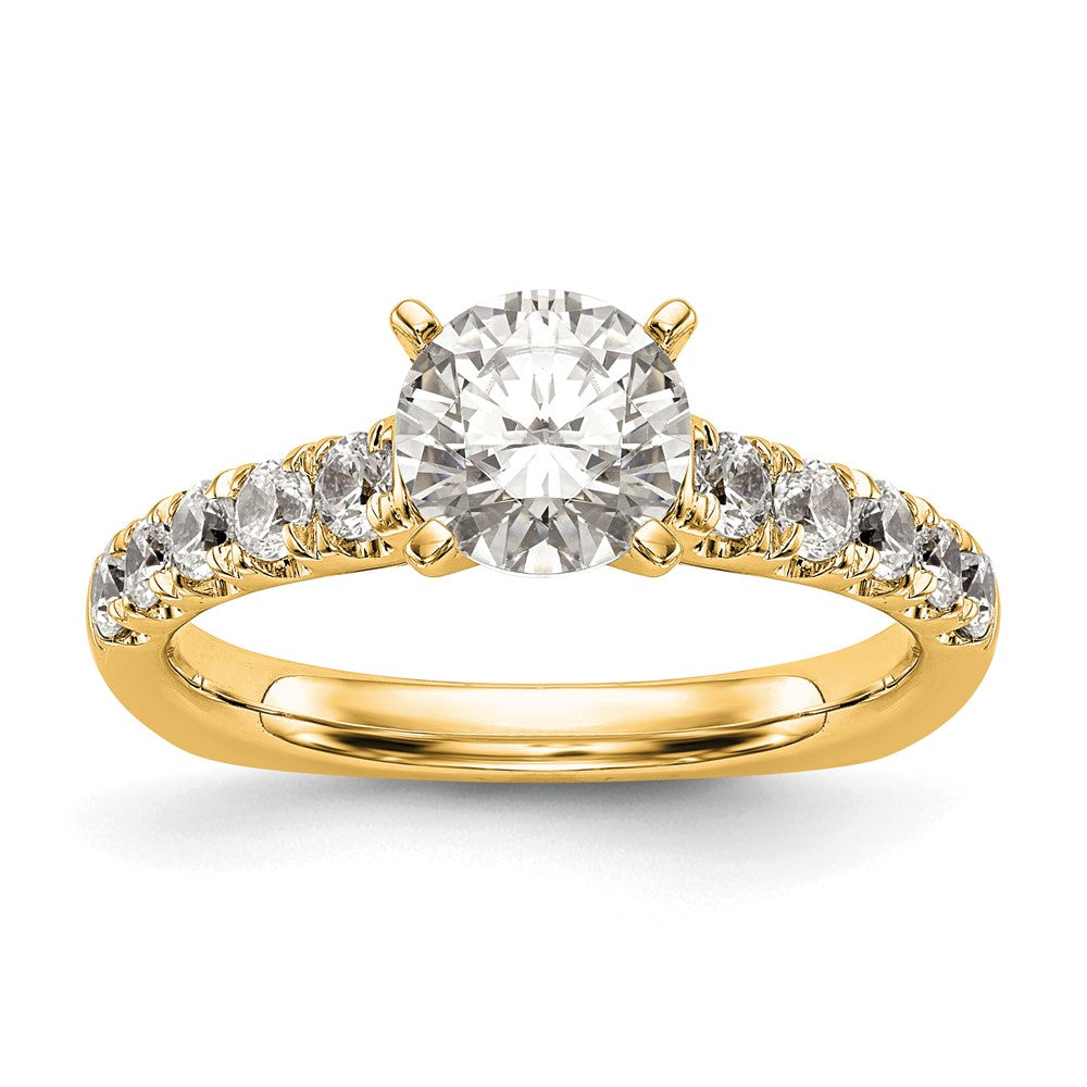True Origin Lab Grown Diamond VS+ F+ Semi-Mount Peg Set Engagement Ring