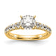 14k Yellow Gold / 0.51 ct / 7
