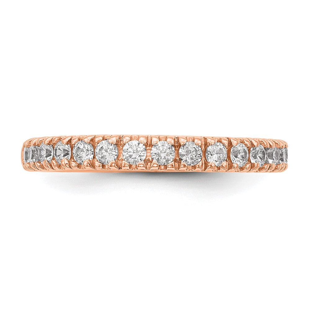 True Origin Lab Grown Diamond VS+ F+ Complete Wedding Band