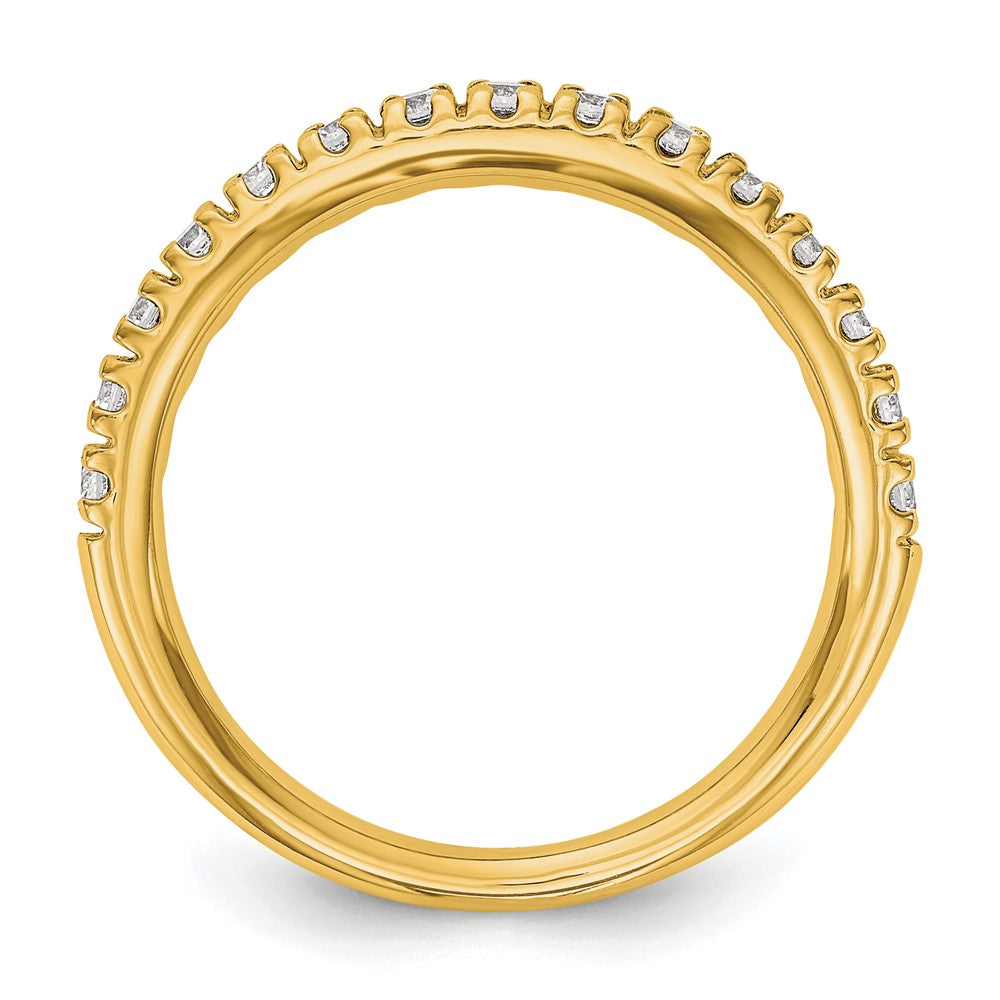 True Origin Lab Grown Diamond VS+ F+ Complete Wedding Band