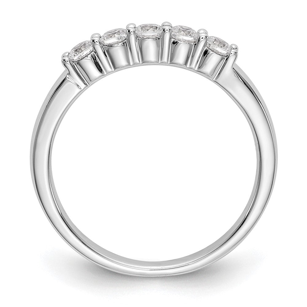 True Origin Lab Grown Diamond VS+ F+ Complete Round Five Stone Ring