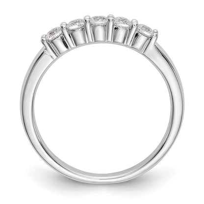 True Origin Lab Grown Diamond VS+ F+ Complete Round Five Stone Ring