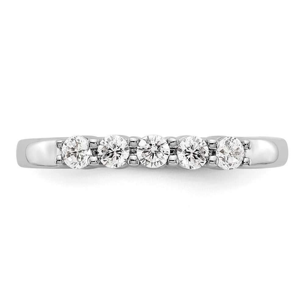 True Origin Lab Grown Diamond VS+ F+ Complete Round Five Stone Ring
