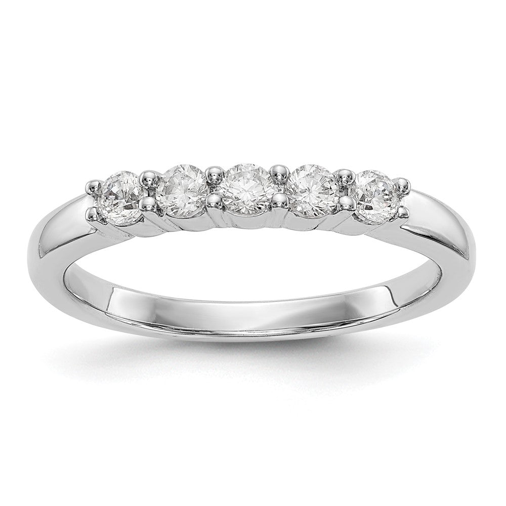 True Origin Lab Grown Diamond VS+ F+ Complete Round Five Stone Ring