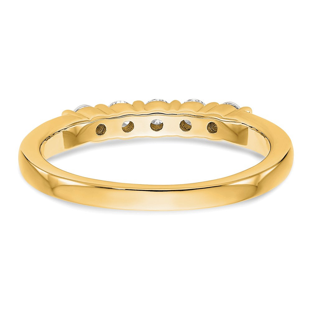 True Origin Lab Grown Diamond VS+ F+ Complete Round Five Stone Ring