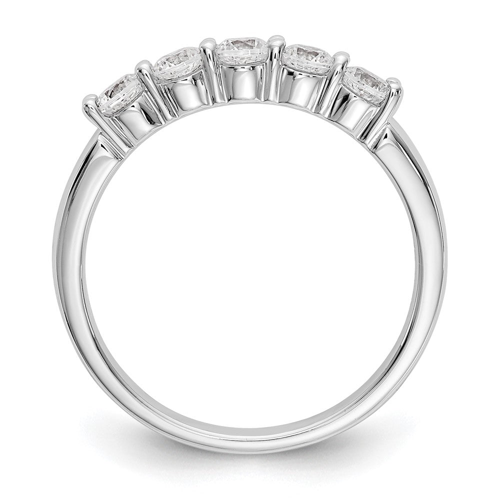 True Origin Lab Grown Diamond VS+ F+ Complete Round Five Stone Ring