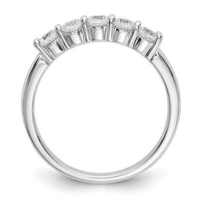 True Origin Lab Grown Diamond VS+ F+ Complete Round Five Stone Ring
