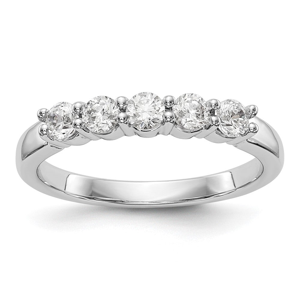 True Origin Lab Grown Diamond VS+ F+ Complete Round Five Stone Ring