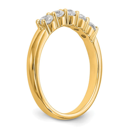 True Origin Lab Grown Diamond VS+ F+ Complete Round Five Stone Ring